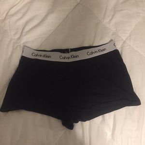 calvin klein sleep shorts (m)